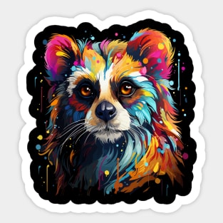 Slow Loris Rainbow Sticker